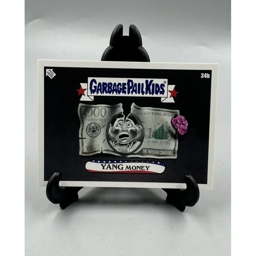 2020 Topps Garbage Pail Kids GPK‎ Disgrace to the White House #34B Yang Money